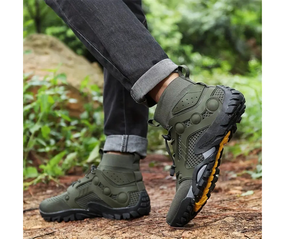 Chaussure de Randonnée Barefoot Haute – Légère, Respirante et Antidérapante