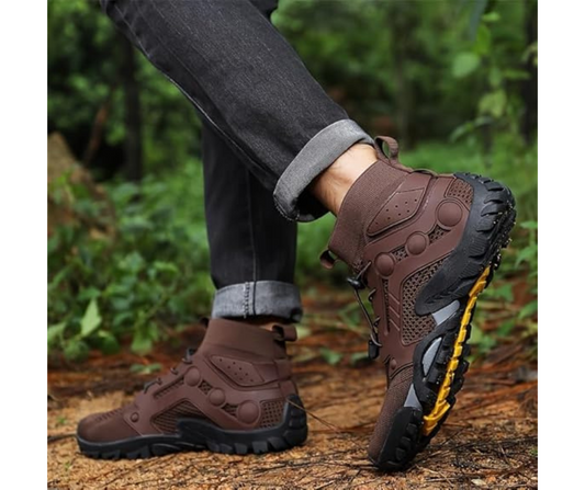 Chaussure de Randonnée Barefoot Haute – Légère, Respirante et Antidérapante