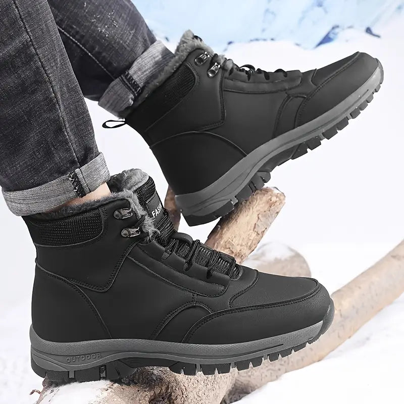 Bottes d'hiver imperméables avec doublure chaude